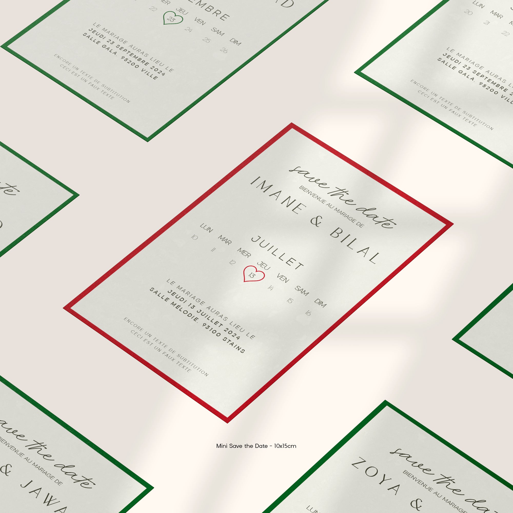 Mini Faire-parts 10x15